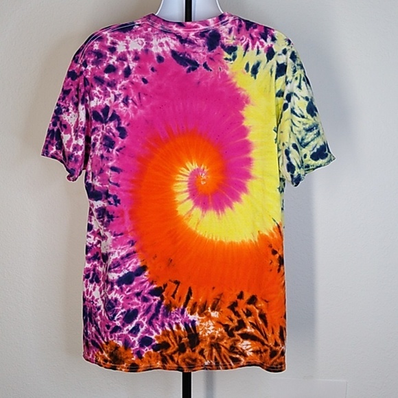 Tie Dye S/S T-Shirt 2XL - Picture 3 of 4